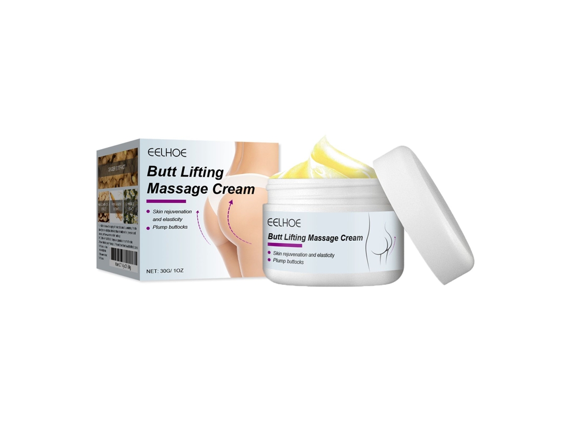 Crema de masaje para realzar los glúteos