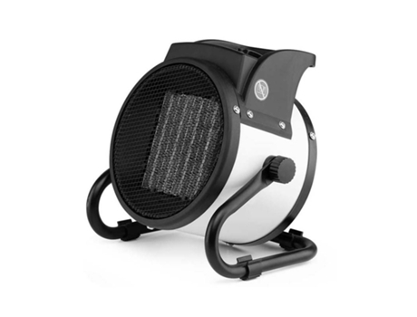 Calefactor cerámico Industrial ORBEGOZO con función ventilador, 2000 W, Color Blanco.