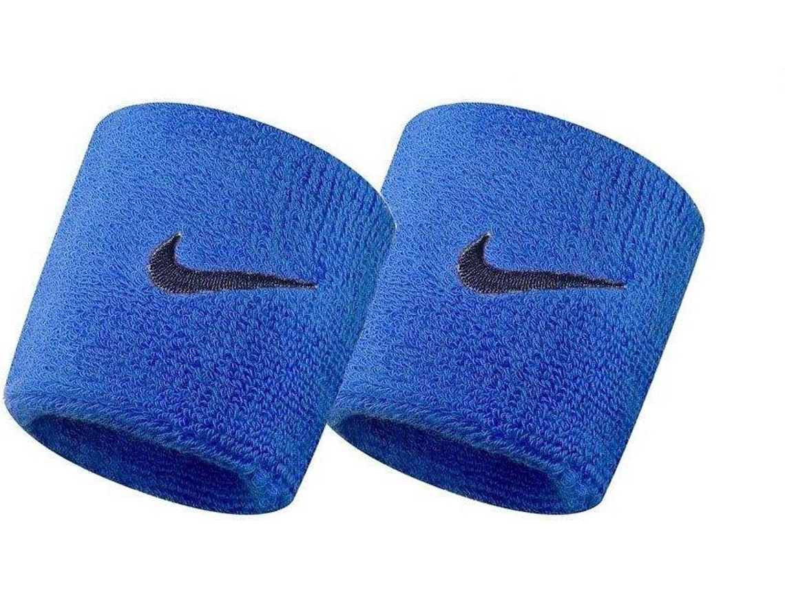 Muñequera Elástica NIKE swoosh (TU - Azul)