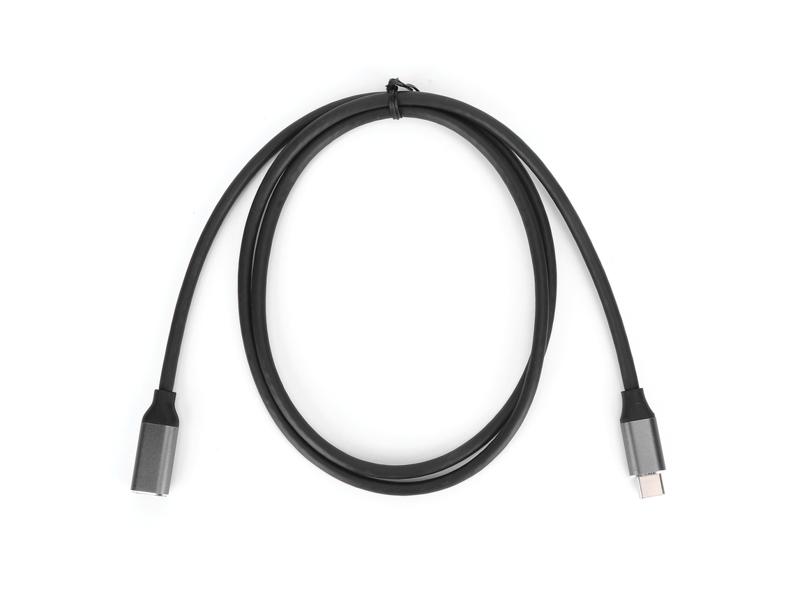 Cable De Extensión Usb-c 3.1 Pd 4k60hz 60w 3a Macho A Hembra 0,5 M Hd Pvc Aleación De Aluminio