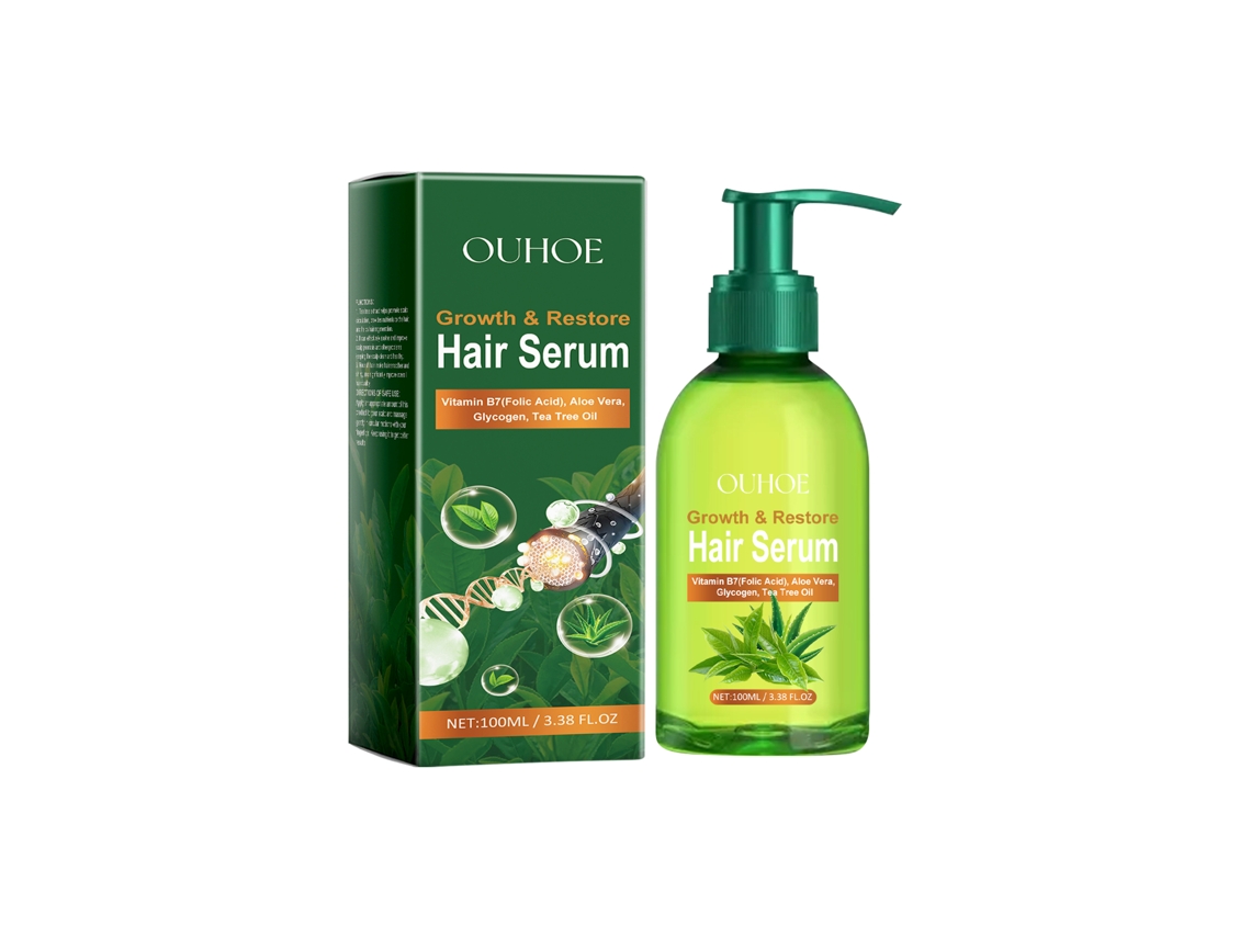 Aceite esencial de árbol de té para el cuidado natural del cabello.