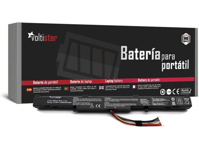 Batería para Portátil VOLTISTAR Asus F751L