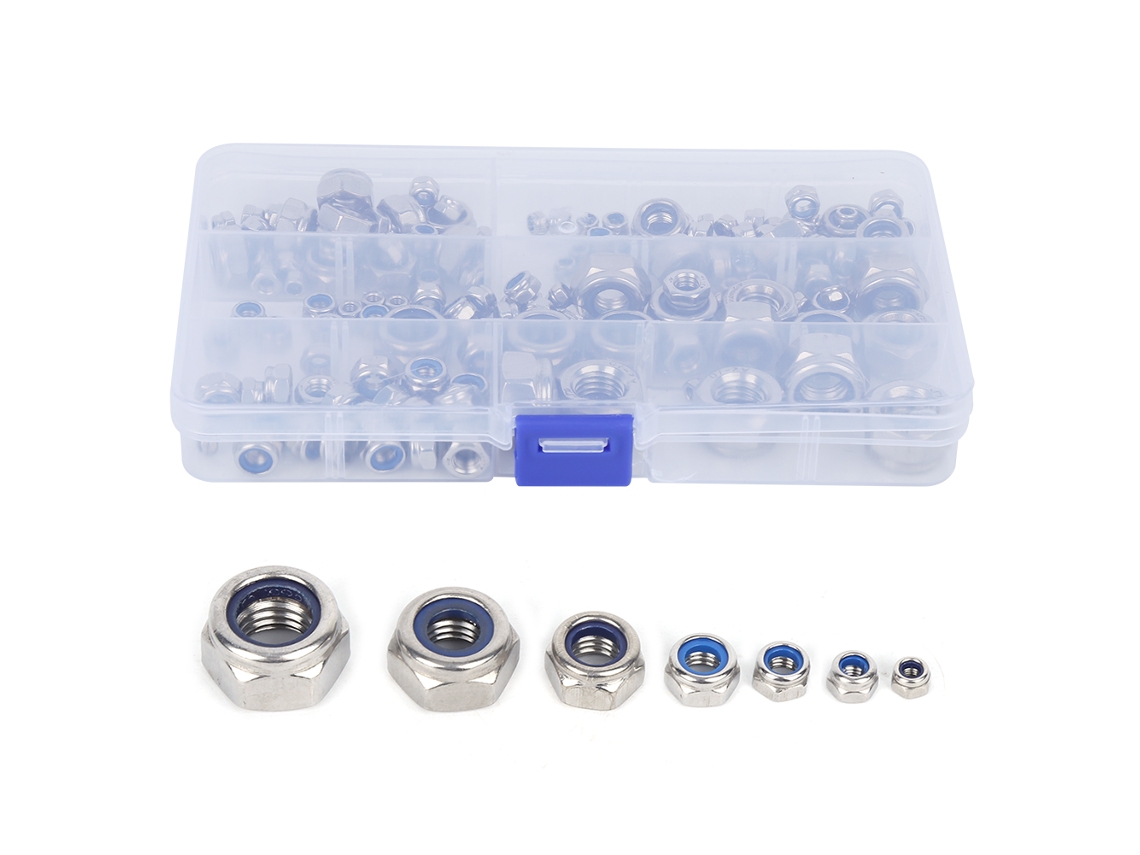 Kit De 165 Tornillos De Bloqueo De Acero Inoxidable Con Accesorios De Montaje.