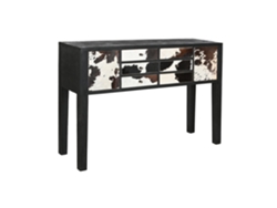 Consola Mango Piel Vaca 135x40x94cm