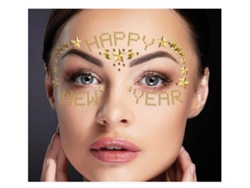 Joyas Faciales Adhesivas Happy New Year puntos