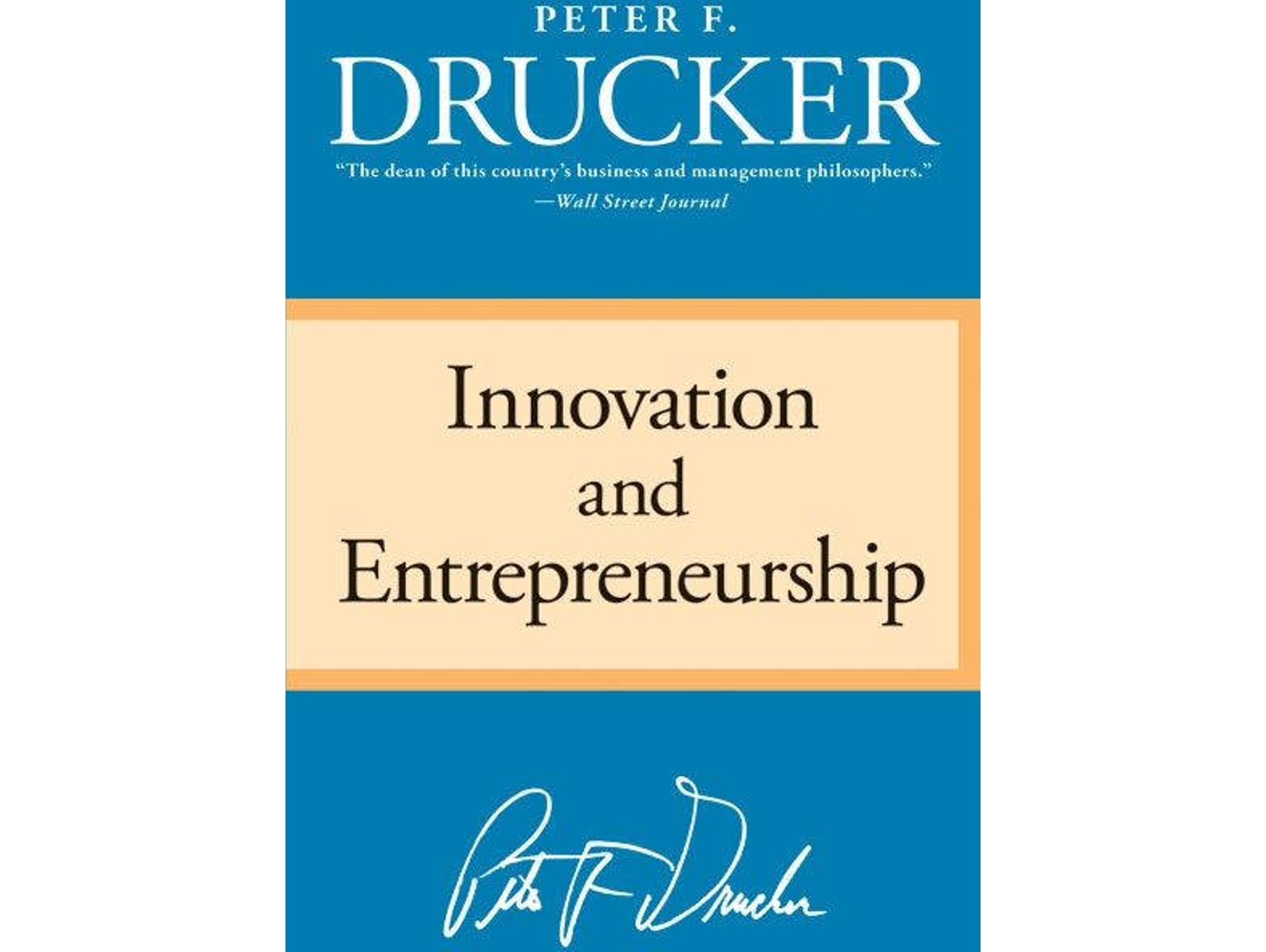 Libro Innovation And Entrepreneurship de Peter F. Drucker