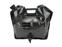 Bolsa De Agua Portátil, Reutilizable Y Plegable De Gran Capacidad (8 Litros) Para Camping Y Viajes - Verde Oscuro