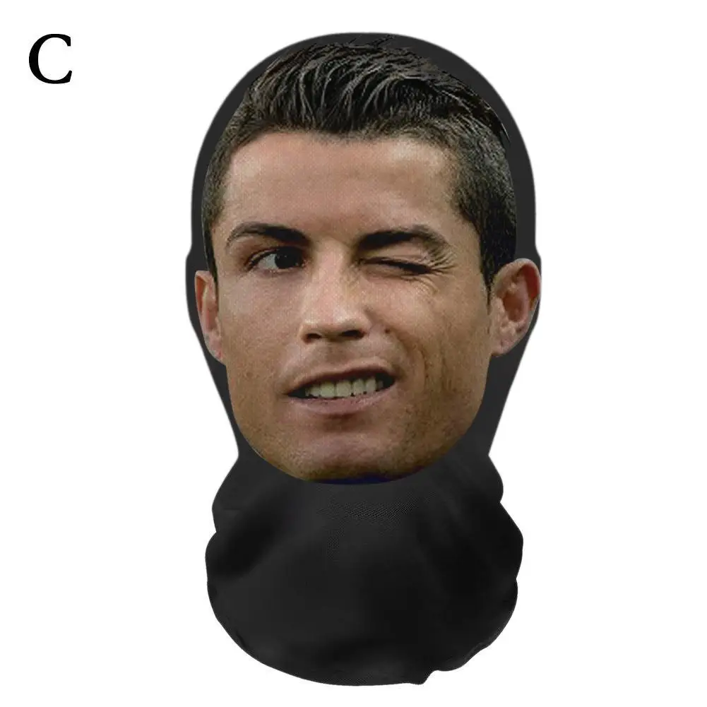 Mascarilla facial realista 3D para hombre y mujer, pasamontañas completo de hip hop para disfraces y fiestas de Halloween, modelo n.° Viewleaf
