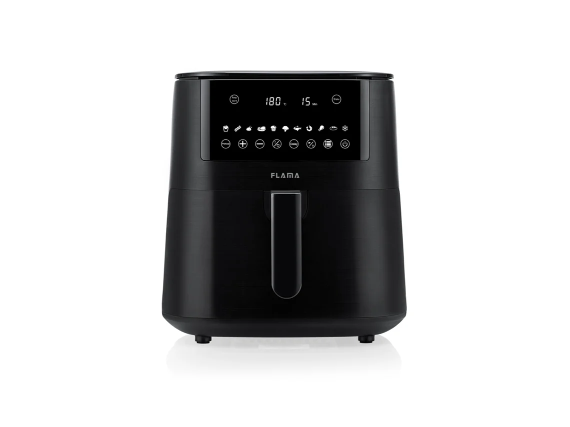 Freidora de Aire FLAMA 682FL (7 L - Negro)