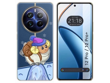 Funda Diseño Cabra para Realme 12 Pro 5G / 12 Pro Plus 5G TUMUNDOSMARTPHONE Multicolor