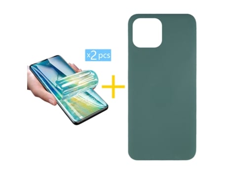 Conjunto de Protectores de Pantalla para iPhone 11 Pro Max SKYHE Verde (2un)