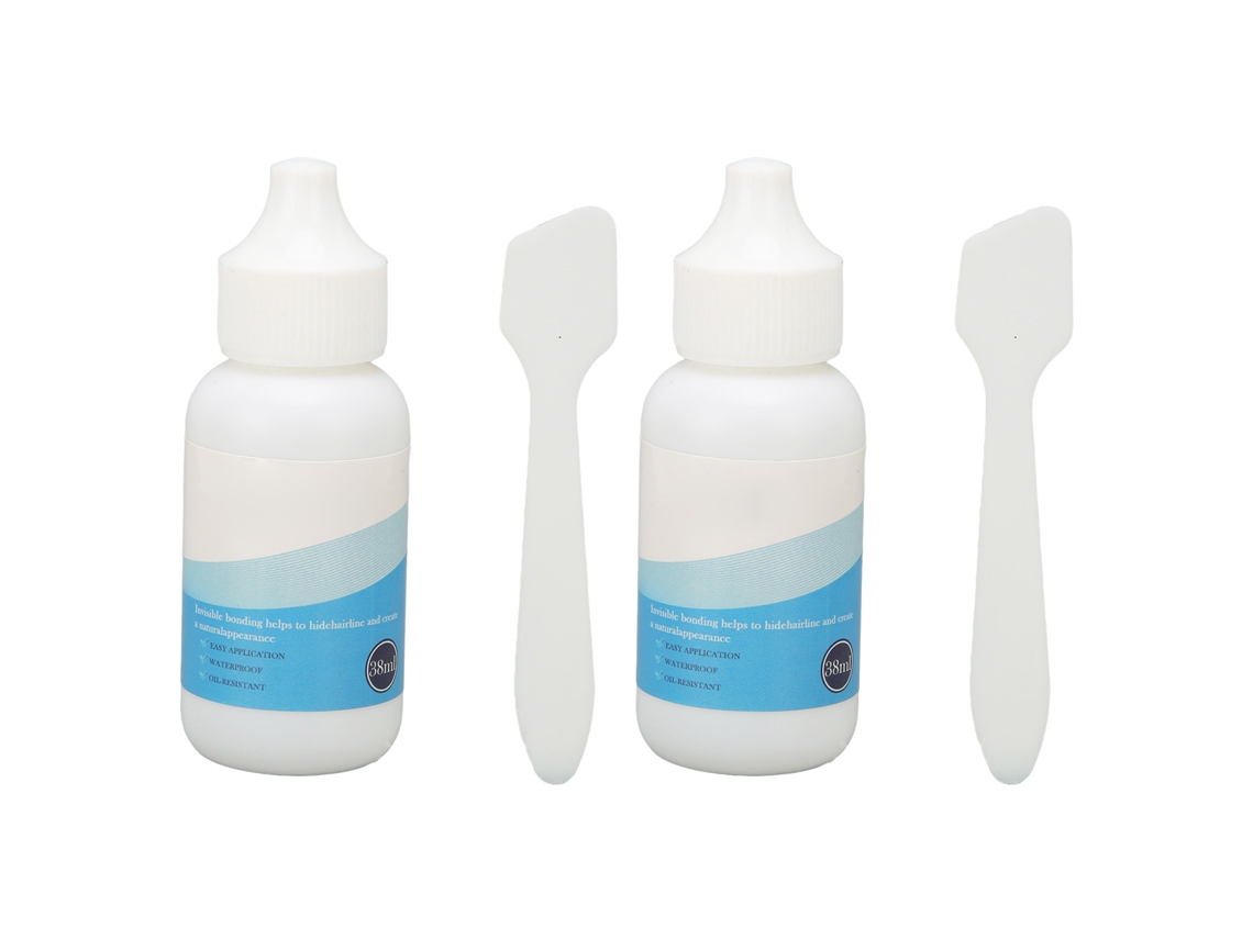 2pcs Pegamento Para Pelucas De Encaje Impermeable 38ml Para Reemplazo Capilar
