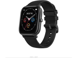 Reloj inteligente con monitor de actividad física, sueño, frecuencia cardíaca, resistente al agua hasta 5 ATM, podómetro, Bestvite (negro)