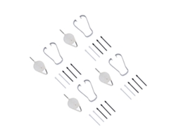 Juego de 4 puntas de lápiz óptico para Galaxy Tab S6 Lite de 10,4 pulgadas, duraderas y fáciles de instalar, color dorado.