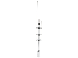 Antena De Doble Banda Cbc-435 Para Radio Móvil Pl-259 De Alta Ganancia, De Acero Inoxidable.