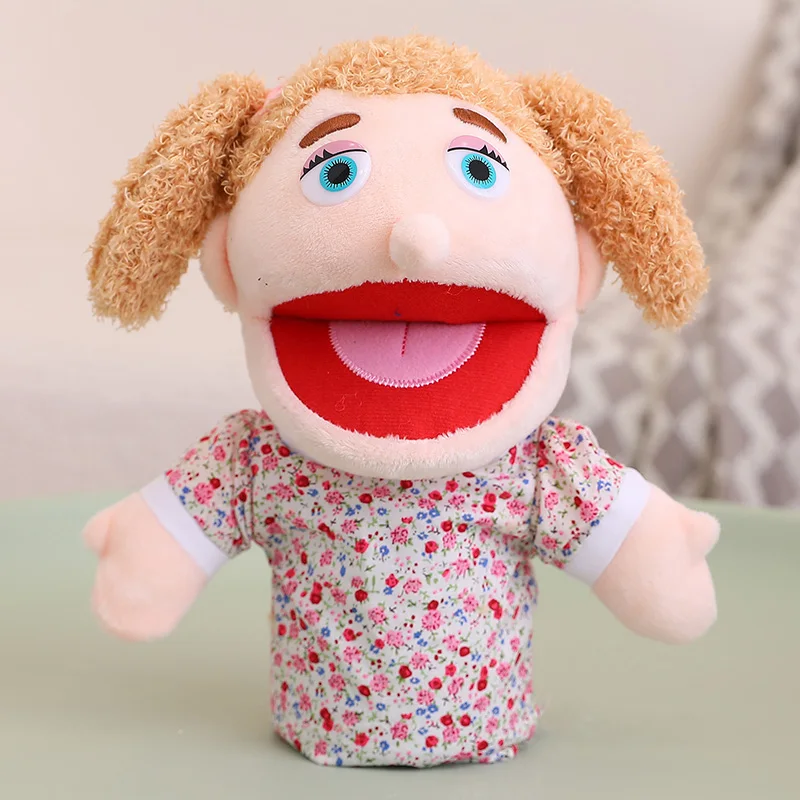 (estilo 11, Aprox. 28-33 Cm) Marioneta De Peluche Para Dedo/mano Para Niños, Juguete Para Jugar En Familia.