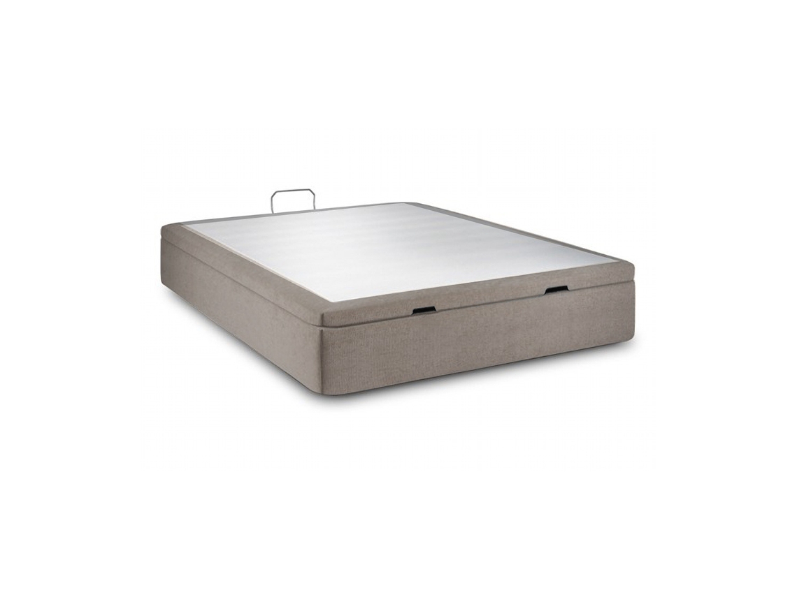 Base de Cama con Almacenaje Plegable Tribu Taupe 200 X 80 cm