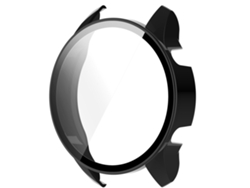 Estuche Protector De Plástico Para Reloj Deportivo Con Película Templada, Protector De Pantalla, Marco Negro.