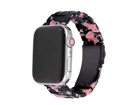 Correa Resina Luxury Rodonita Apple Watch Series 3 38Mm