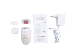 Vlrla-para Mulheres 2-in-1 Recarregável Elétrico Epilator Shaver
