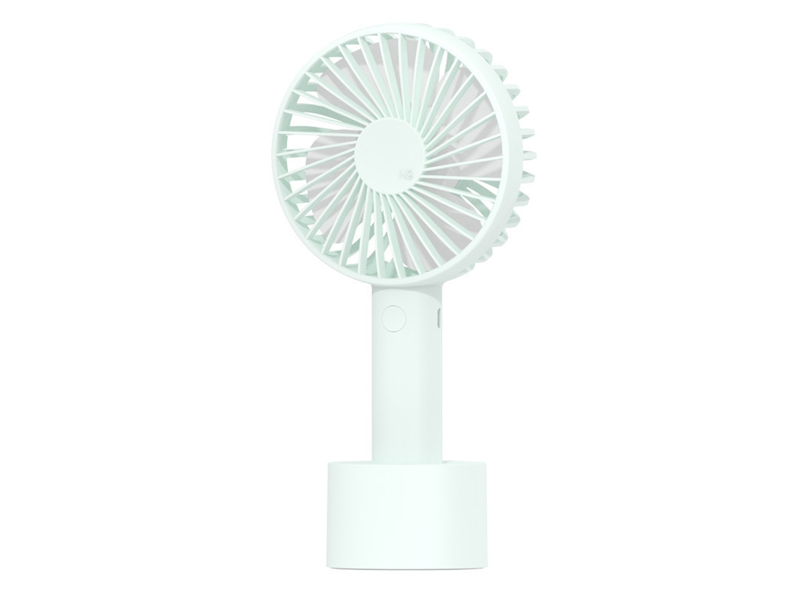 Mini Ventilador Portátil Usb (verde), Compacto Y Recargable, Edición De Verano, 2000 Mah.