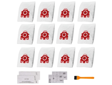 Bolsas de polvo para aspiradoras Miele FJM AirClean 3D Efficiency, 17 Uds.