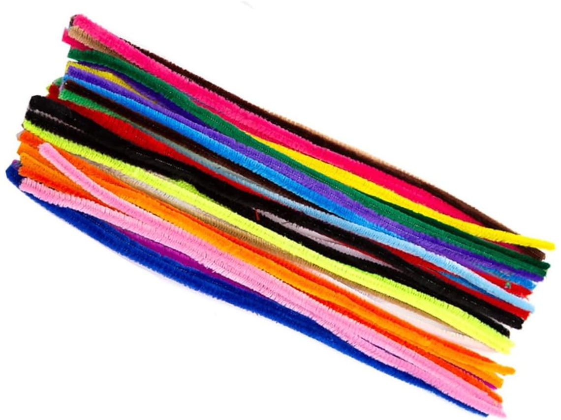200 Piezas De Palitos De Felpa Retorcidos, Suministros Para Manualidades Y Juguetes