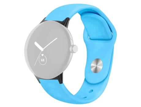 Correa de Silicona liberación rápida transpirable para Google Pixel Watch - azul cielo