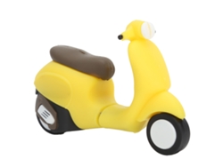 Memoria Usb Memory Stick 2.0 De 64gb Amarelo Muñeco De Coche Eléctrico Cartoons Almacenamiento De Datos