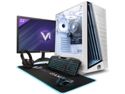 PC para juegos Vibox Vi-38 completo • Ryzen 3 32g 4. Ghz • Radeon Vega 8 • 8 GB de RAM • SSD de 48 GB • Linux • Wifi