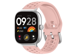 Correa para Xiaomi Band 9 Pro / 8 Pro - Correa deportiva de silicona - Hebilla plateada