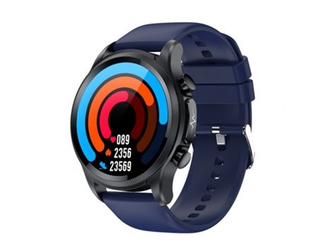 Smartwatch E400 Pantalla táctil completa Ecg Ppg Supervisión de oxígeno en sangre IP68 Correa azul impermeable