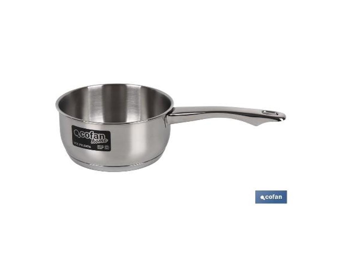 Cazo mango inox indu.1.3lmodelo polenta  ø160 mm