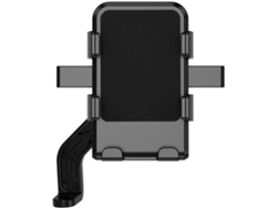 Soporte para teléfono móvil para motocicleta, compatible con la mayoría de motocicletas, resistente a la lluvia y al sol, para bicicleta JYTGALX (negro)