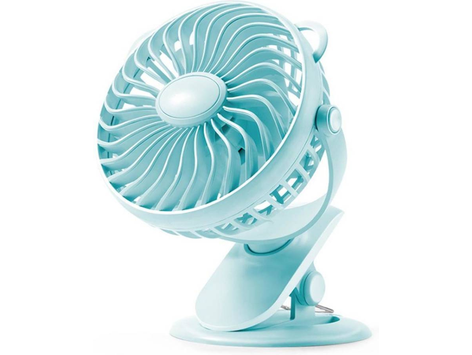 Ventilador de Mesa WJS Clip Fan Azul