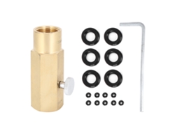 Adaptador De Co2 De Latón Tr21-4 A Válvula De Llenado W21.8-14-rh Para Equipos De Cervecería.