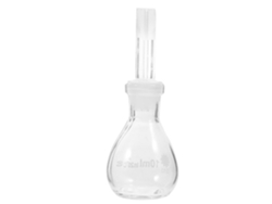 Frasco De Vidro De 50 Ml Para Reagente Com Tampa.