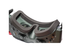 Black2 Pcshdzero Goggles Replacement Eye Mask, 10mm/14mm Sponge Pad With Hook-and-looptape, Fpv Rc Drone Accessory