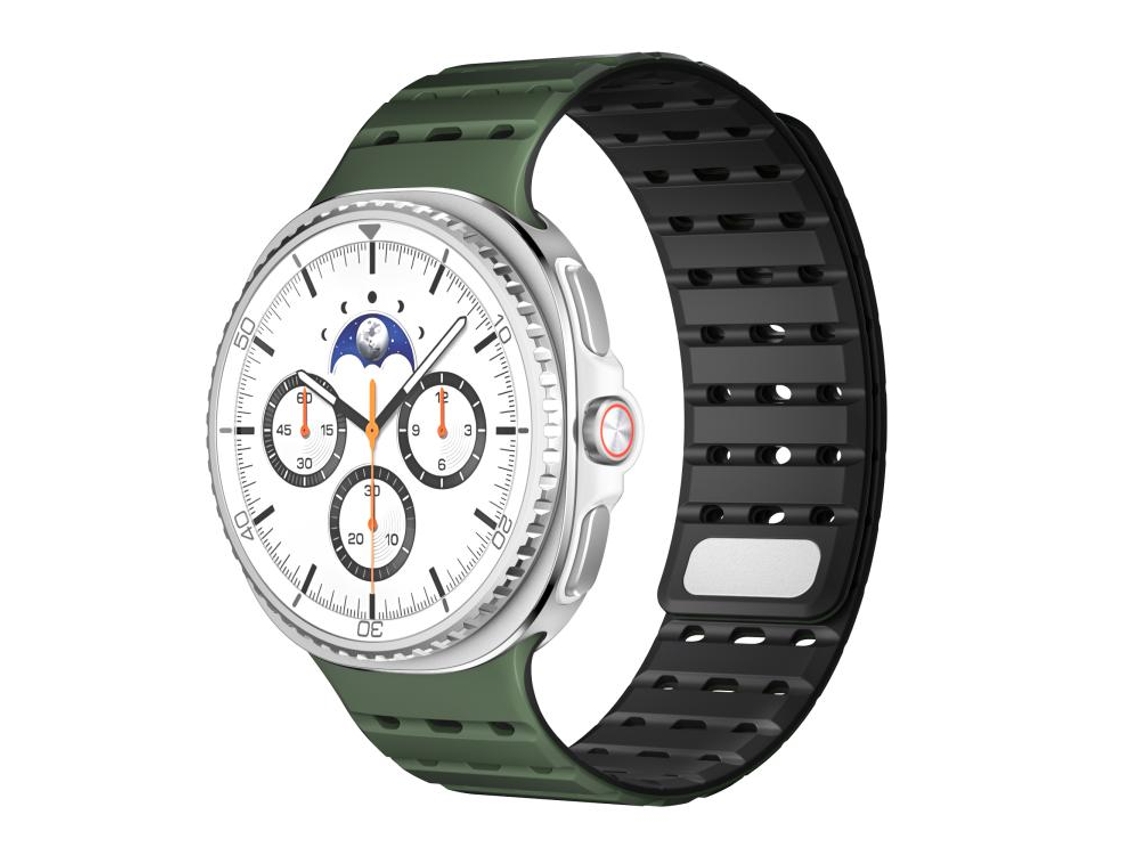 Pulsera de silicona transpirable magnética SFWINL para Samsung Galaxy Watch 8/8 Classic