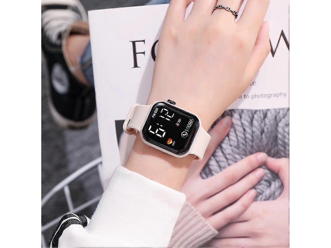 Reloj digital impermeable para niños y niñas, reloj de pulsera LED 2024 Ly Ebike