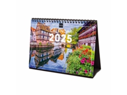 Calendario De Escritorio 2025 FINOCAM 21X15Cm Encantador 781244925