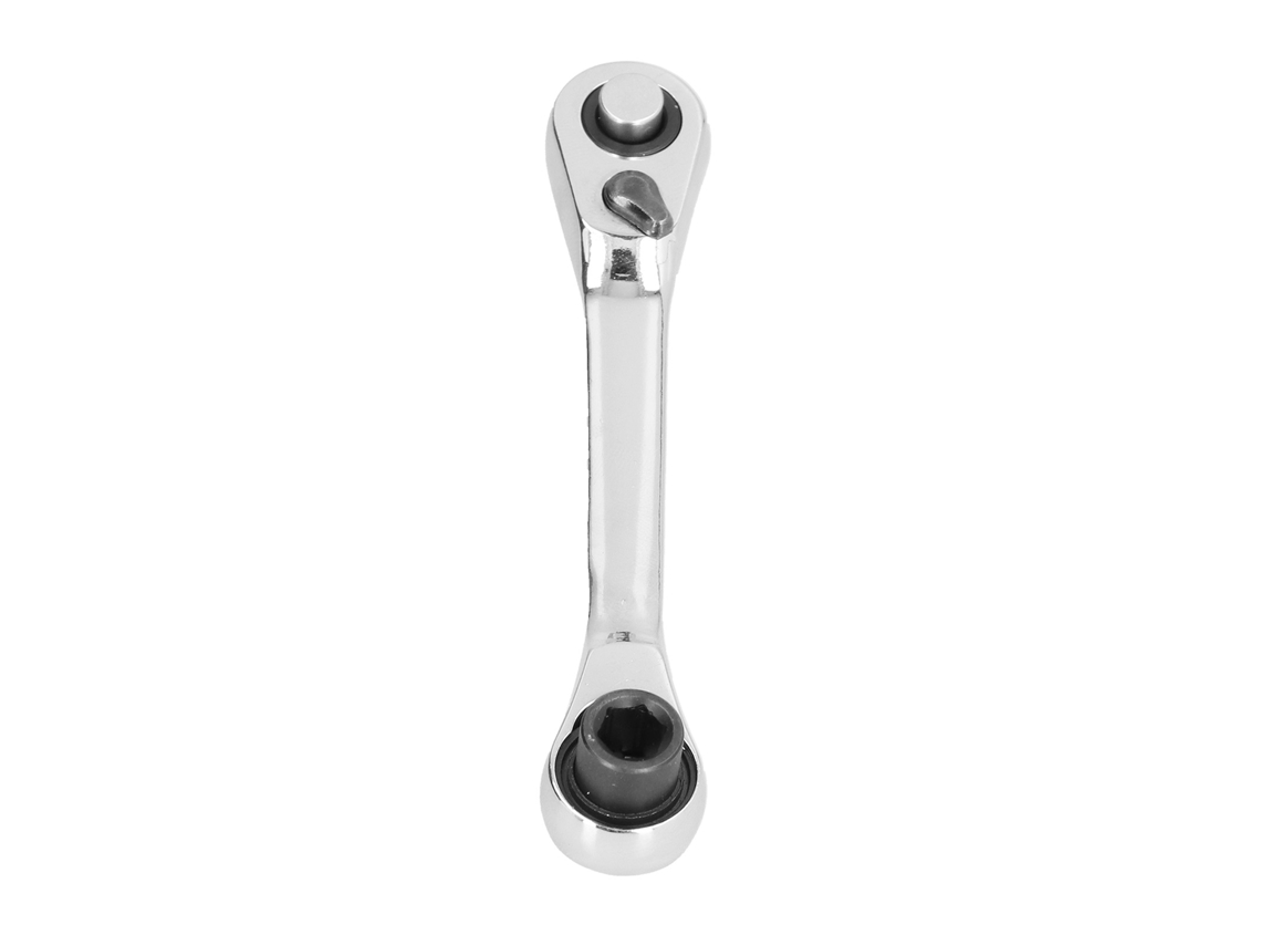 Chave De Catraca Mini De 1/4 Polegada 72 Dentes, Chave De Porca Rápida 2 Em 1, Motor De Parafusadeira, Ferramenta Manusear Multifuncional