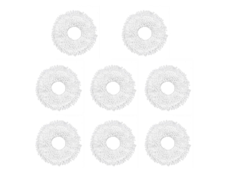 8 peças sobressalentes de mop pad para xiaomi dreame bot w10 e w10 pro robot