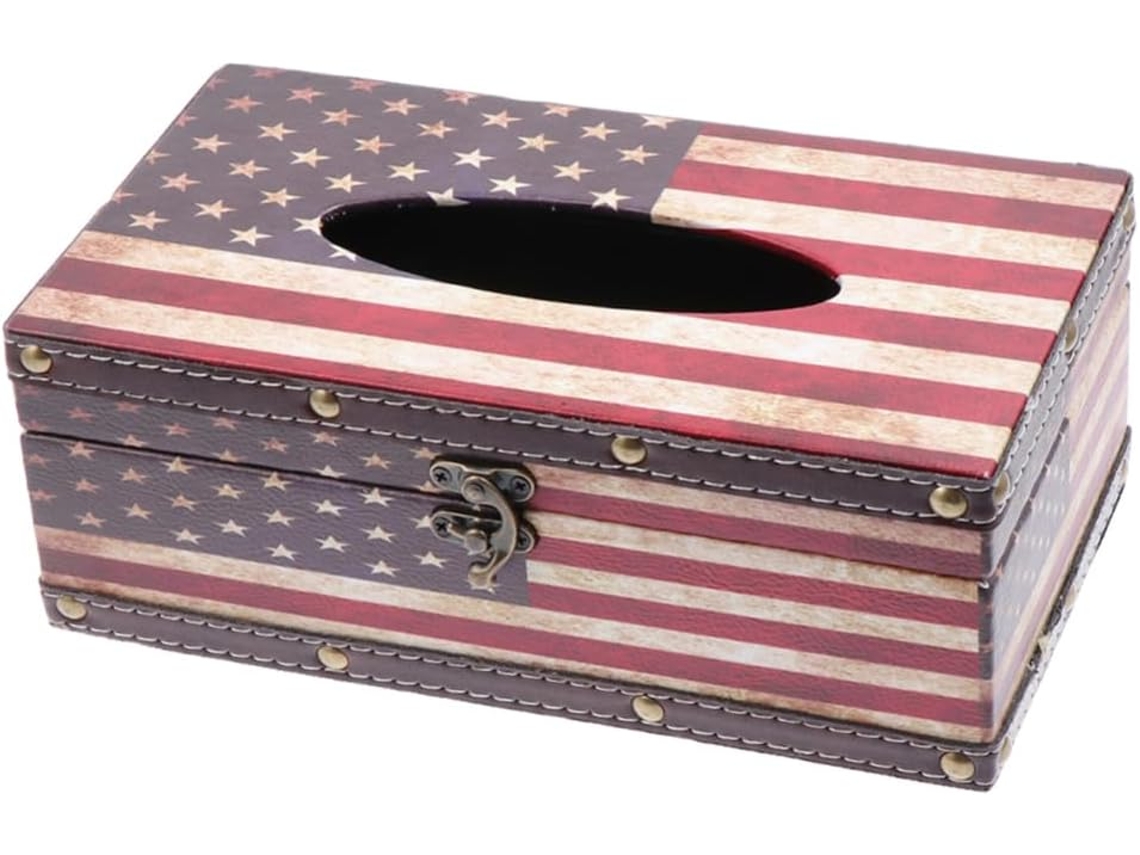 Decoración De Oficina Soporte Rectangular Para Caja Pañuelos Empalme Madera Redondo Y Liso No Lastimará Su