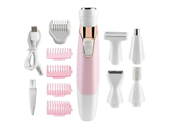 JILLIOPER Afeitadora Eléctrica Multifunción para Cabello, Cejas, Vello Facial y Zonas Íntimas, Afeitadora Corporal Completa