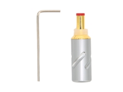 Conectores de CC (Conectividad profesional, chapado en oro de 24 k)