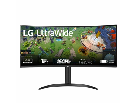 Monitor LG 34WP65CP-B.AEU (Negro - LED - 34 - Quad HD - UltraWide Quad HD)
