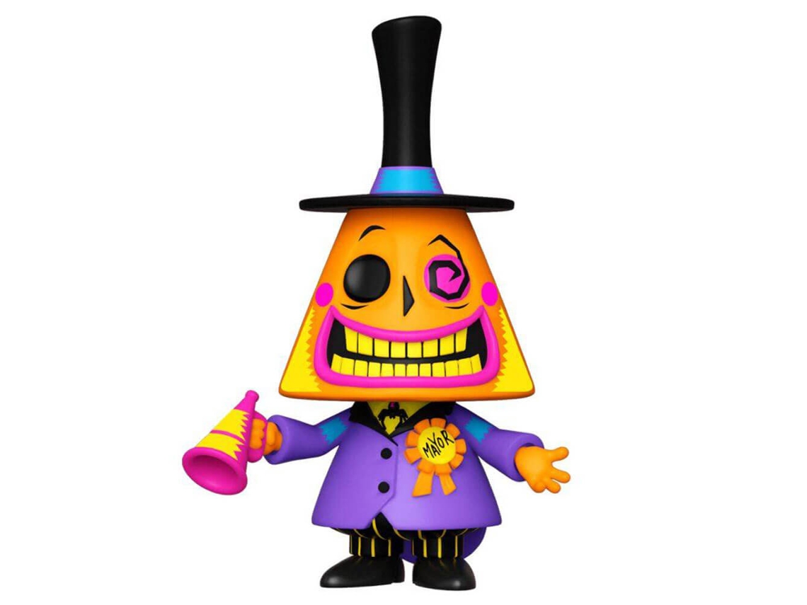 Figura Funko EL EXTRAÑO MUNDO DE JACK Mayor Black Light Pop! Vinilo