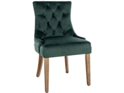 Silla De Comedor Aberdeen En Terciopelo dunkelgrün/antigo claro CLP