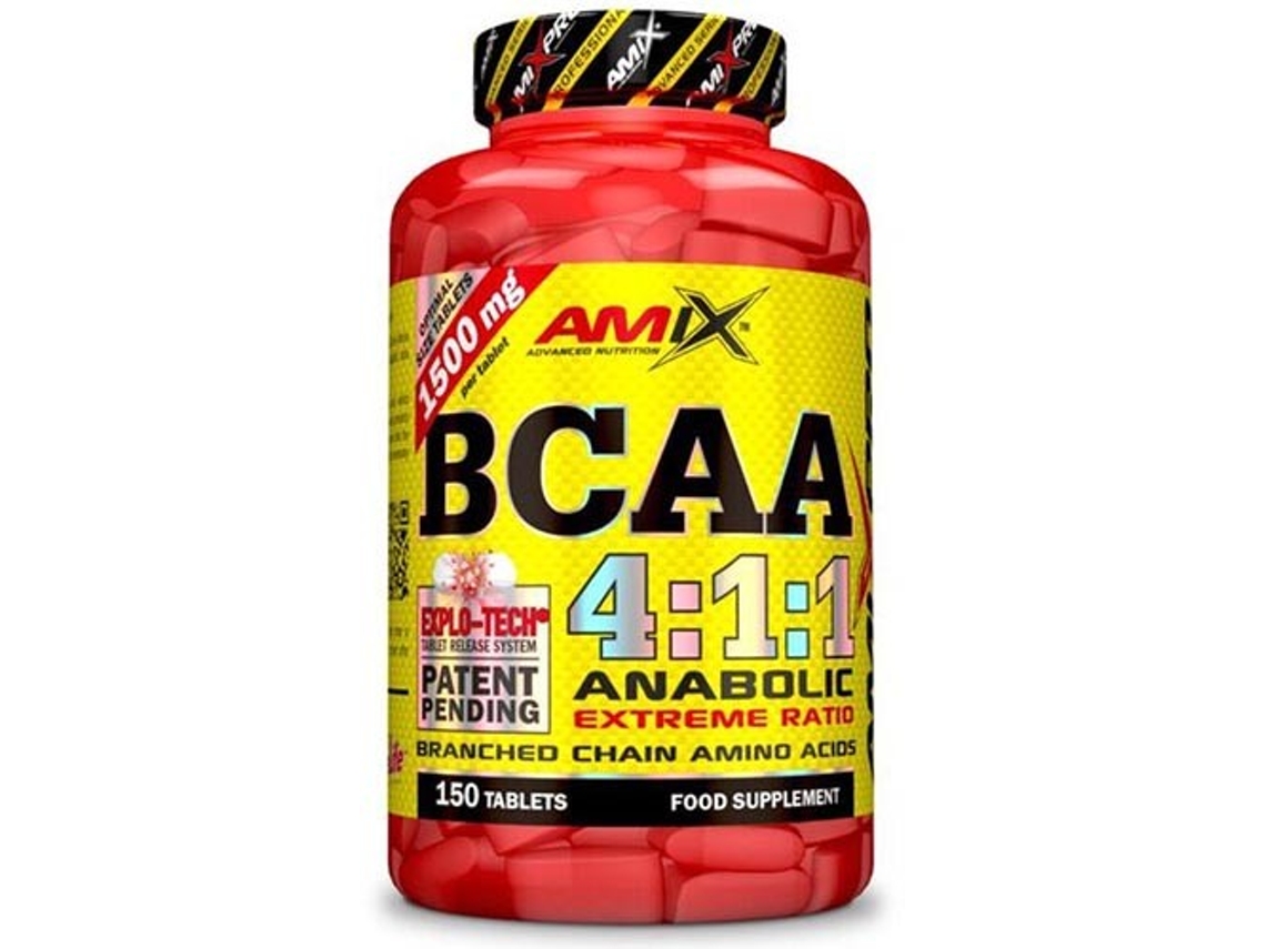 Complemento Alimentar AMIX PRO Bcaa 4:1:1 150 Tabs (150 Comprimidos)